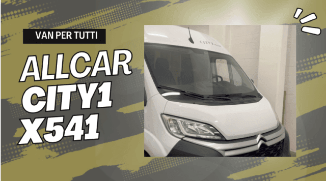 Il nostro City1 X541 su Newscamp.it | Nuova Allcar